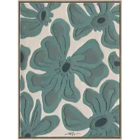 Home4You Green Flowers taulu