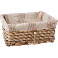 Home4You Willi Stripe säilytyskori 2 kpl