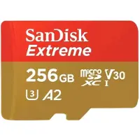 SanDisk Extreme PLUS microSDXC -muistikortti, 256 Gt