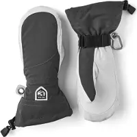 Hestra Women's Heli Ski Female Mitt Grey/Offwhite 6
