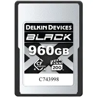 Delkin BLACK 960GB CFexpress Type A 4.0 muistikortti