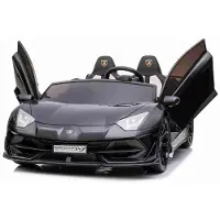 Lamborghini Aventador SJV Sähköauto, Musta
