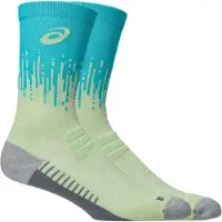 Asics Performance Run Sock Crew Illuminate Yellow/energy Aqua XL (47-49)