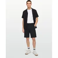 BOSS for man. 50559983 Shorts Spirit70 black (52), Casual, Cotton