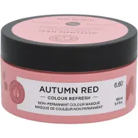 Maria Nila Colour Refresh Non-Permanent Colour Masque 6.60 Autumn Red