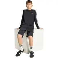 Adidas Originals 3 Stripe Ls - Black - 164