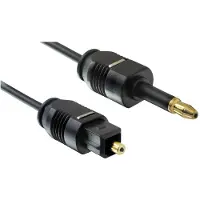 DeLOCK – Toslink Cable Standard male > Toslink mini 3.5 mm male 2 m (82876)