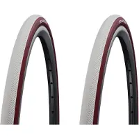 Schwalbe Dunk King Evolution Tube -rengas 26x1,00 (25-559) valkoinen/bordeaux