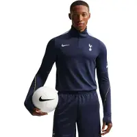 Nike Tottenham Harjoituspaita Dri-fit Strike Drill - Navy/sininen/valkoinen - , koko Small