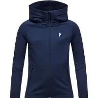 Peak Performance Junior's Rider Essentials Zip Jacket Blue Shadow/Blue Shadow Synteettiset välitakit 140
