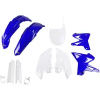 Ufo Yamaha Yz 125/250 2002-2004 Restyling Yakit328f-999 Fork Protectors &amp; Muovisarja