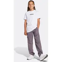 Adidas Toiminnallinen paita musta / valkoinen
