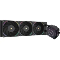 Thermalright Hyper Vision 360 ARGB BLACK, 360mm AIO-nestejäähdytysratkaisu prosessorille, musta