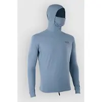 iON Rashguard Strom Pro Ls Longsleeve Lycra silver / green Koko XXL