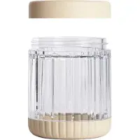 Beast Mighty Sekoituskulho Säilytyskannella 415 Ml Hiekanvärinen - Säilytyspurkit & Kannet Tritan Sand - 37848