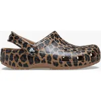 Crocs Classic Animal Kids Tossut, Sepia/Leopard, 20-21