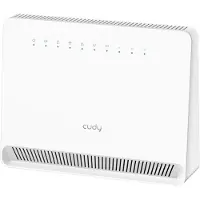 Cudy LT500E, Wi-Fi 5 (802.11ac), Kaksitaajuus (2,4 GHz/5 GHz), Ethernet LAN, 4G, Valkoinen, Pöytä-/tolppareititin