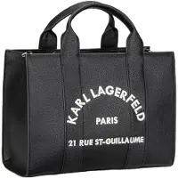 Karl Lagerfeld Käsilaukku musta / valkoinen