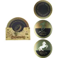 Noble Collection Lord Of The Rings: Coasters Set of 4 lasinaluset