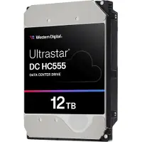 Western Digital WD Ultrastar HC555 3.5" 12 Tt, 7200 RPM, 512 MB, SAS -kovalevy (yrityskäyttöön)