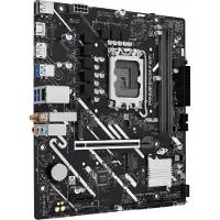 Asus PRIME B760M-F WIFI, Intel, LGA 1700, Intel Celeron, Intel Pentium Gold, Intel Core i3, Intel Core i5, Intel Core..., LGA 1700, DDR5-SDR (90MB1N00-M0EAY0)