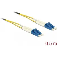 DeLOCK 86545, 0,5 m, OM4, LC, LC