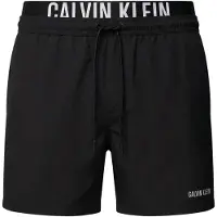 Calvin Klein Underwear Uimashortsit 'Intense Power' musta / valkoinen