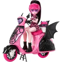 Monster High Draculaura -nukke Ja Hänen Skootterinsa