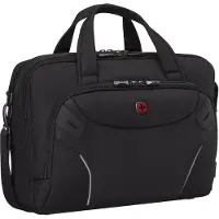 Wenger Cosmic Brief 35,56cm 14Zoll - 40,64cm 16Zoll Laptop Briefcase with Tablet Pocket Black (653497)