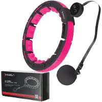 HMS HHM16 HULA HOP MUSTA/PINKI MAGNEETIT JA PAINO + -LASKIN
