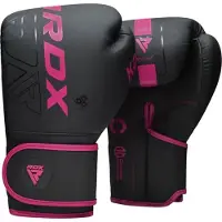RDX Sports F6 Kara Keinonahkaiset Nyrkkeilyhanskat