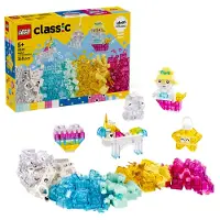 LEGO Magiske Gennemsigtige Klodser - Multi/patterned - ONE SIZE