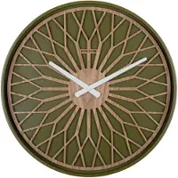Karlsson seinäkello Girasol luxury green KA6092GR