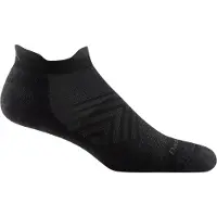 Darn Tough Run No Show Tab Ultra-Lightweight with C Black - L
