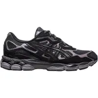 Asics Matalavartiset tennarit 'Gel-Nyc' musta / hopea
