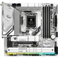 Asrock B860M STEEL LEGEND WIFI - Emolevy - micro ATX - LGA1851-asennuspaikka - B860-piirisarja - USB4, USB-C 3.2 Gen2, USB 3.2 Gen 2, USB 3.2 Gen 1...