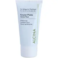 Alcina For Oily Skin yrttinaamio ihon kiiltelyyn ja laajentuneisiin ihohuokosiin 50 ml