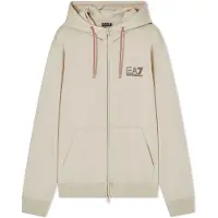 EA7 for man. 7M001314_AF13512 Sweatshirt Visibility M beige (M), Casual, Sport, Cotton, Sportswear, Multisport, Short sleeve