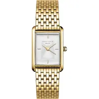 Rosefield Heirloom White Dial Steel Gold HWGSG-H01