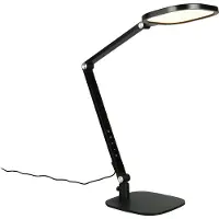 TRIO Servo LED pöytä-/klipsivalaisin mattamusta