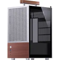 Jonsbo T6 Silver, ikkunallinen Mini-ITX -kotelo, hopea