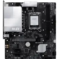 MSI PRO H810M-B, Intel, LGA 1851 (Socket V1), Intel Core Ultra (Series 2), DDR5-SDRAM, 128 GB, Non-ECC (7E64-001R)