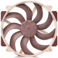 Noctua NF-A14x25R G2 PWM -tuuletin, SSO2-laakeri, 140 mm, Ruskea/beige