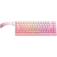 Onikuma G69 Keyboard - Englanti (US) - Vaaleanpunainen