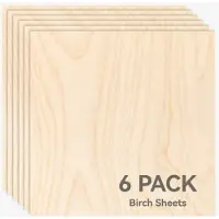 Bambu Lab 3mm Birch Plywood (6PCS)