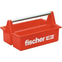 Fischer 060524 WZK Työkalulaatikko ilman varusteita Punainen