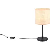TRIO Aimee pöytävalaisin E27 37cm luonnollinen väri/niini