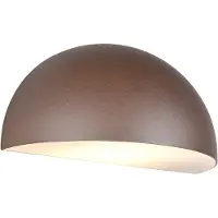 TRIO Lighting Ulkoseinävalaisin Maas, himmennettävä, Ruskea/ruoste, Alumiini, Skandinaavinen