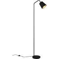 RL LIVE YOUR LIGHT Buddy lattiavalaisin E27 145cm musta/kulta