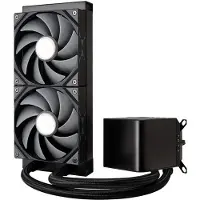 TRYX PANORAMA 240 Black, 240mm AIO-nestejäähdytysjärjestelmä prosessorille, musta